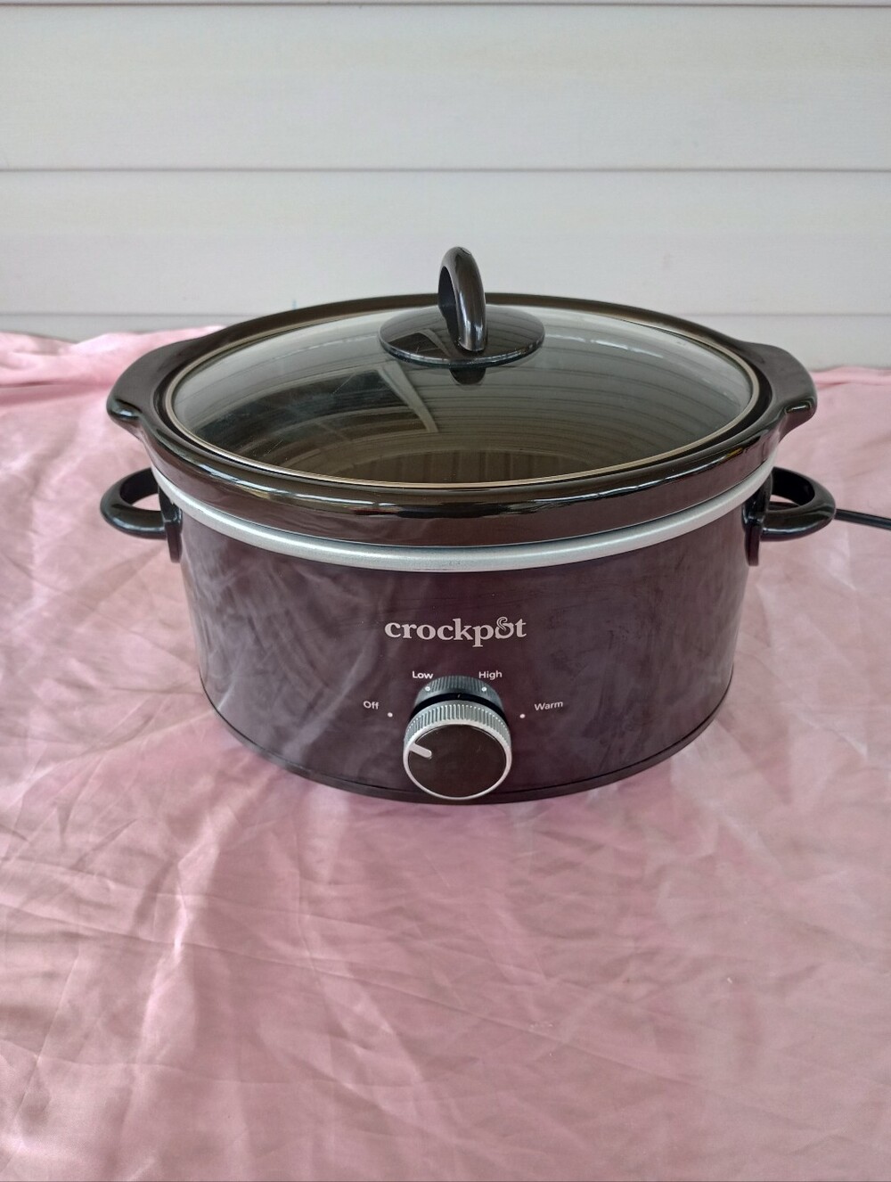 CROCKPOT Slow Cooker by Sunbeam 4-qt Model CPSCVM40-BP